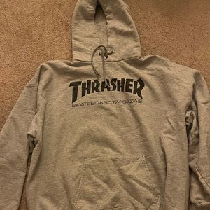 Gray Thrasher Hoodie from Zumiez